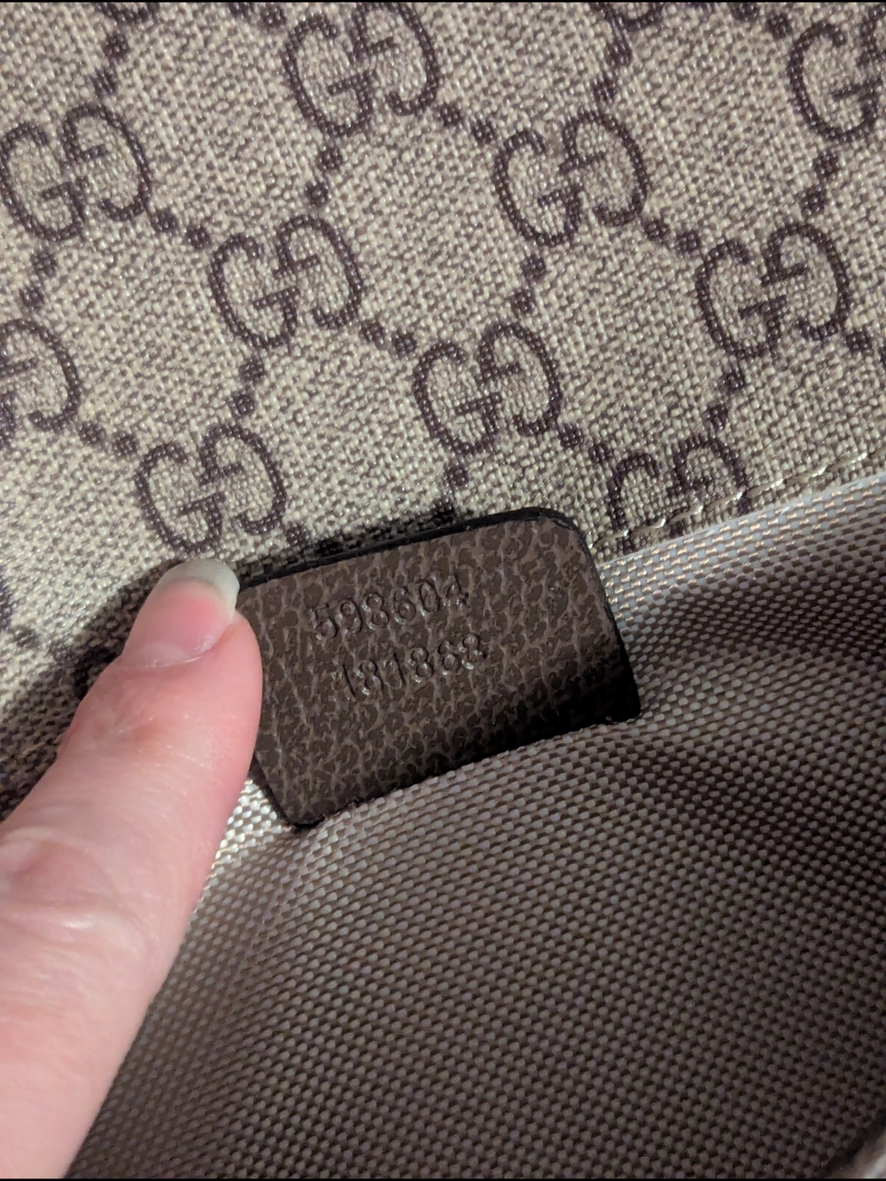 GG Supreme Monogram Belt Bag with Signature Web Strap - Picture 2 of 13